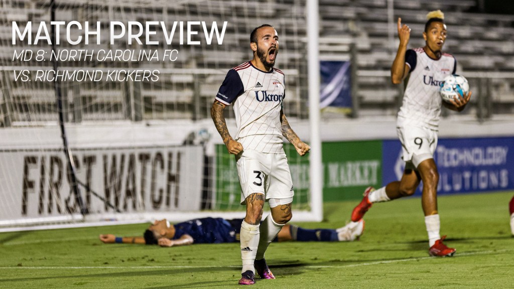 Match Preview Graphics vs North Carolina FC