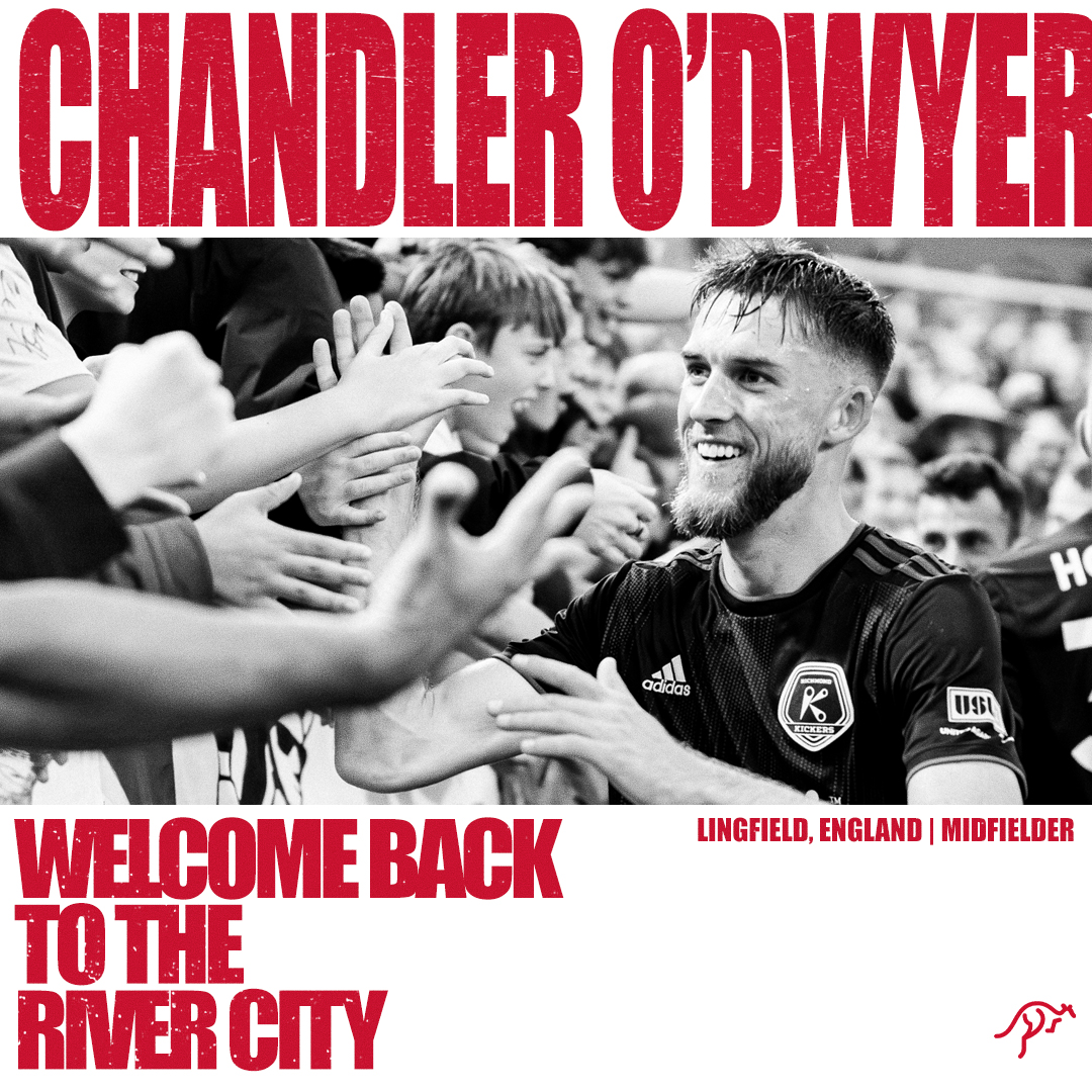 Midfielder Chandler O’Dwyer Re-Signs With The Kickers featured image
