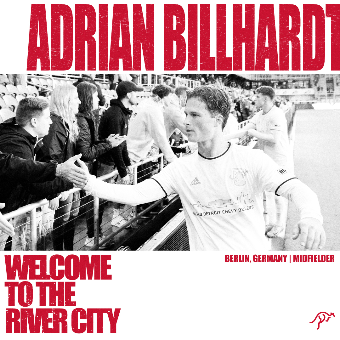 2022 USL League One Champion and Comeback Player of the Year Adrian Billhardt Joins the Kickers featured image