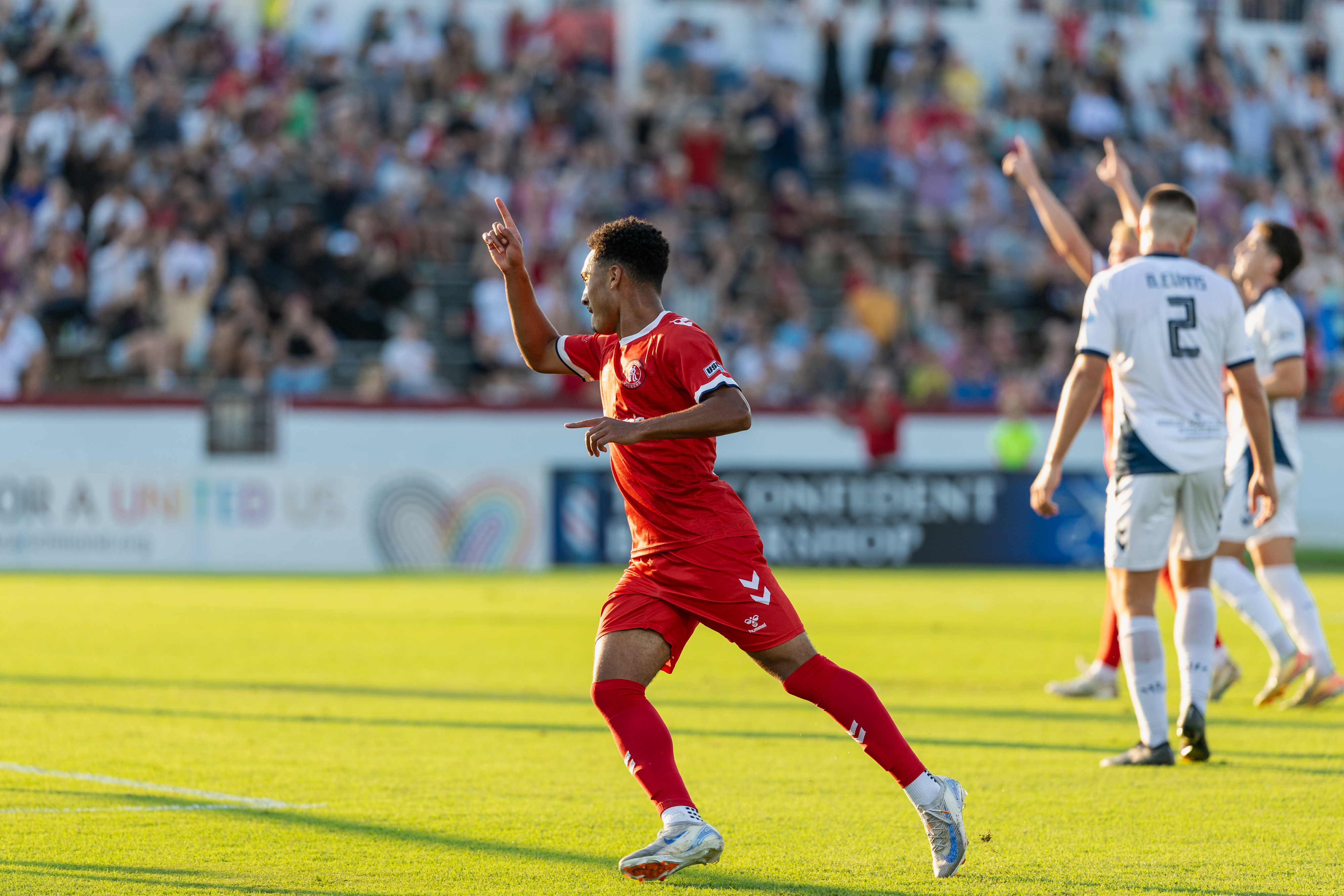 Kickers host 4,393 fans at home, fall 1-2 to Naples featured image