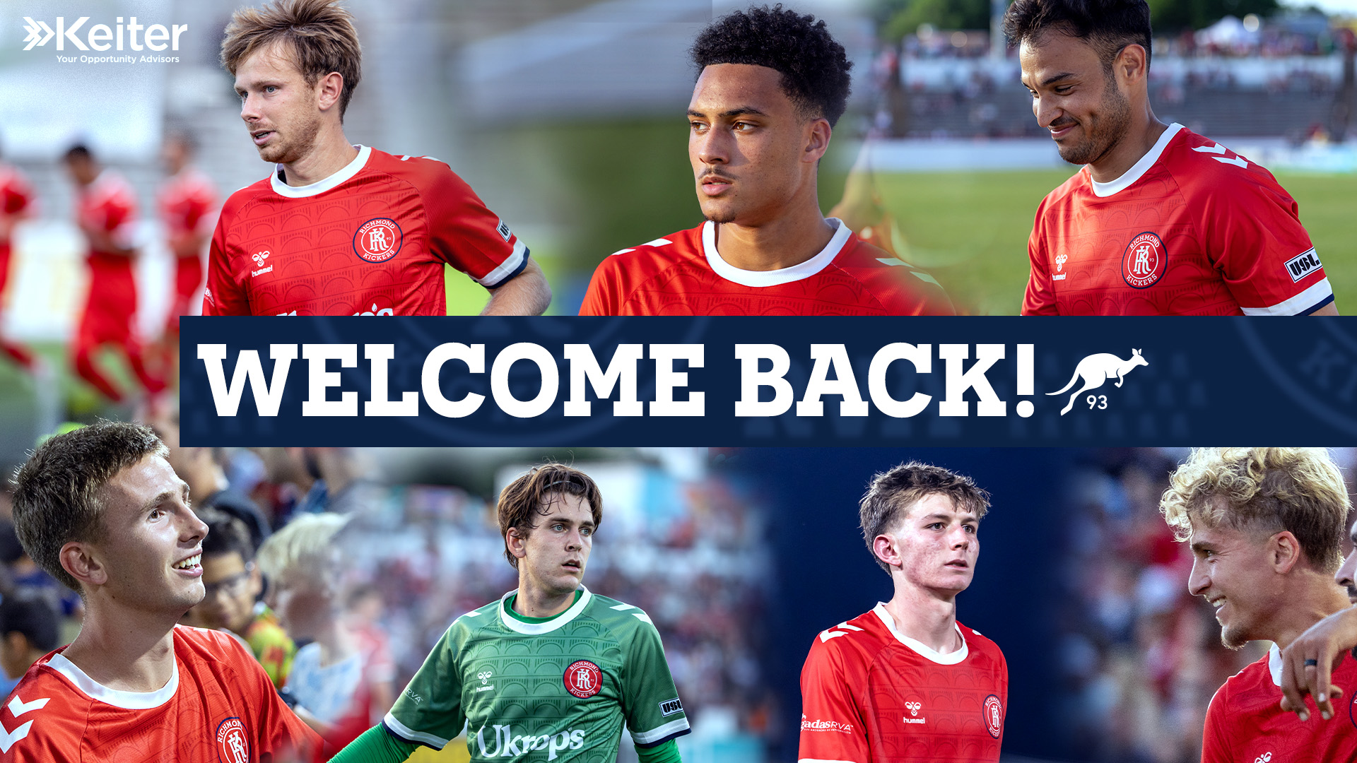 Richmond Kickers Announce Initial Roster Decisions for 2026 featured image