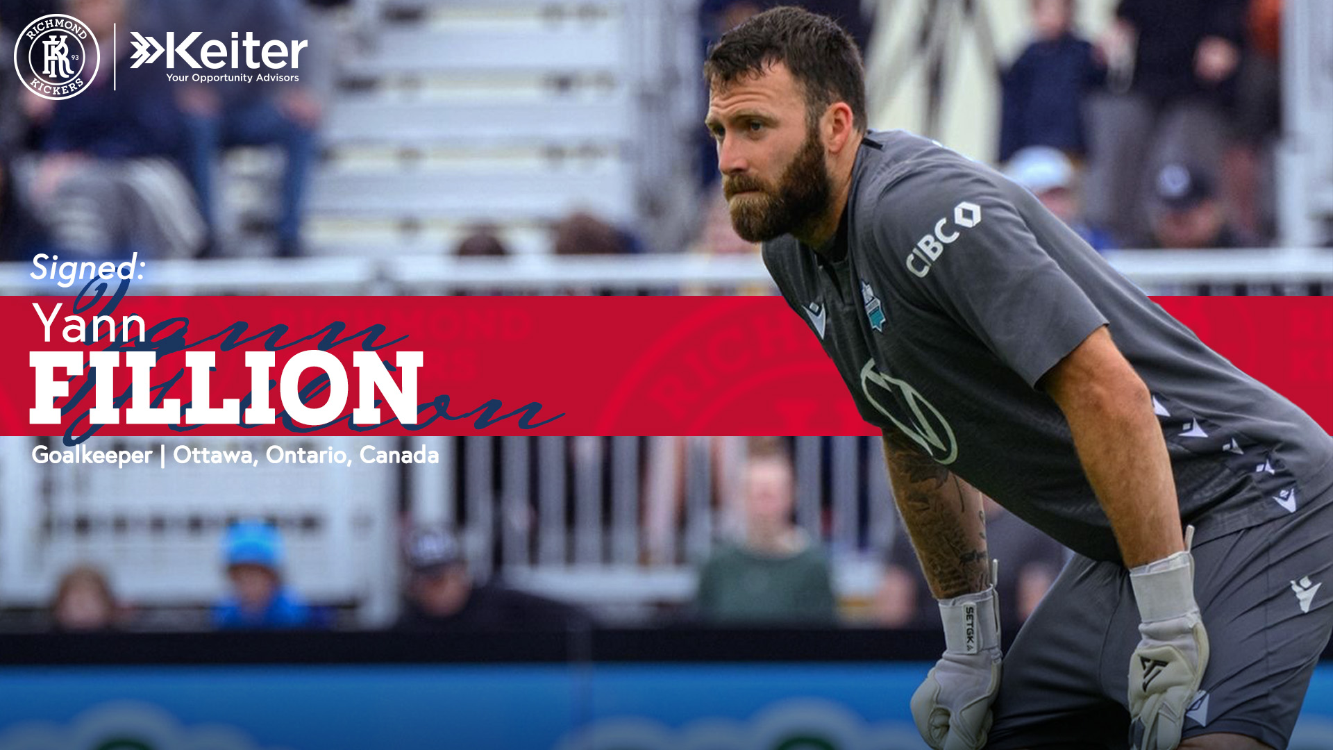 Richmond Kickers Sign Veteran Canadian Goalkeeper Yann Fillion featured image